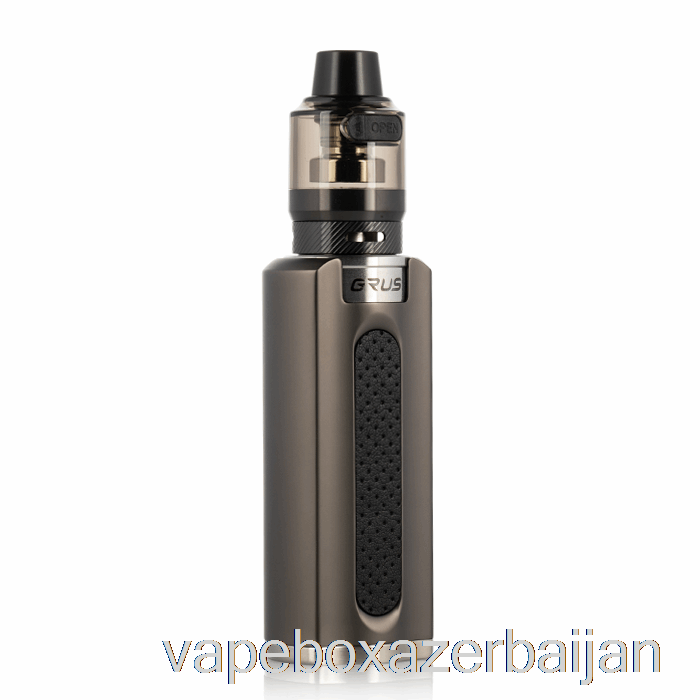 Vape Baku Lost Vape GRUS 100W Starter Kit Gunmetal / Grain Leather